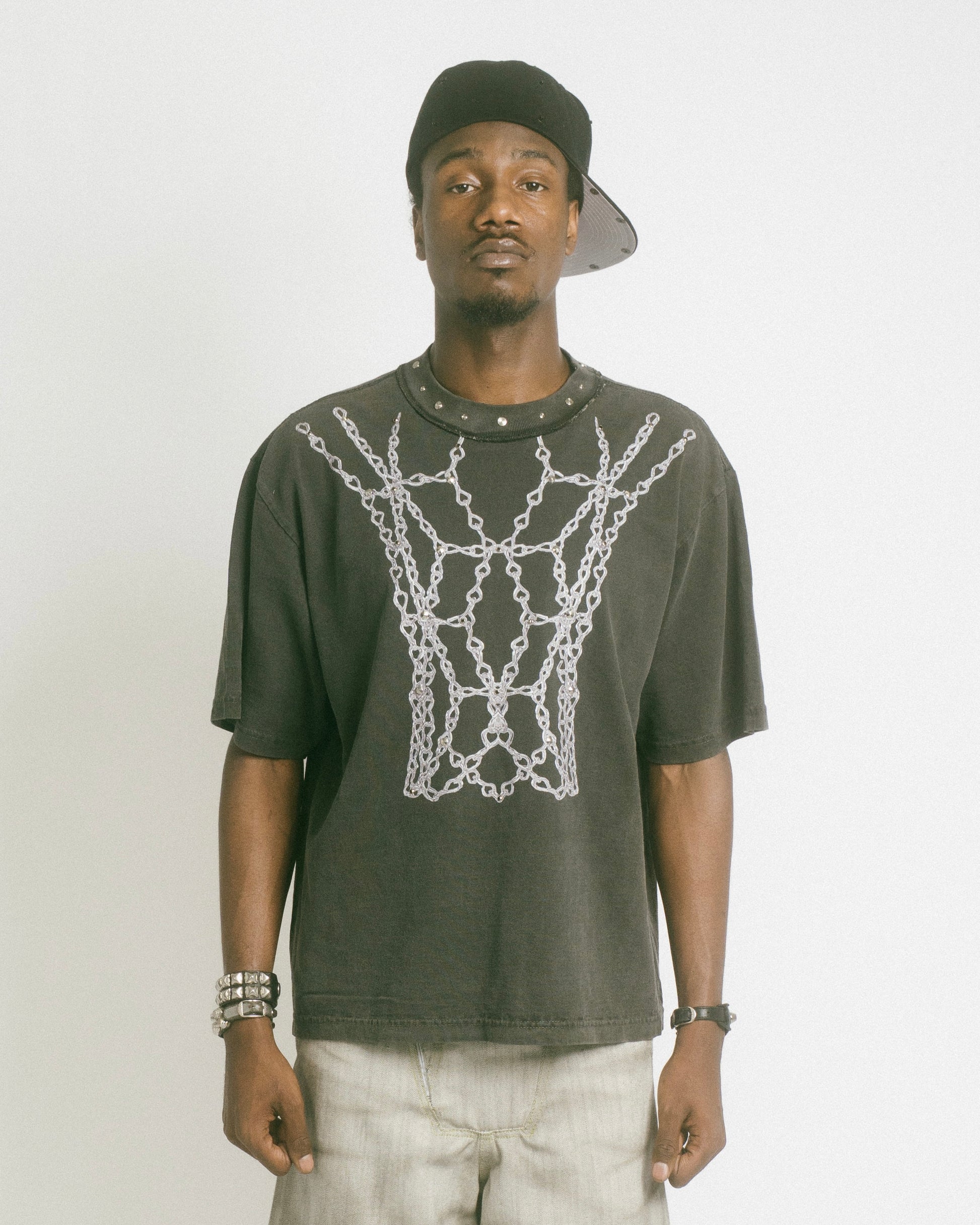 Metal Net Tee